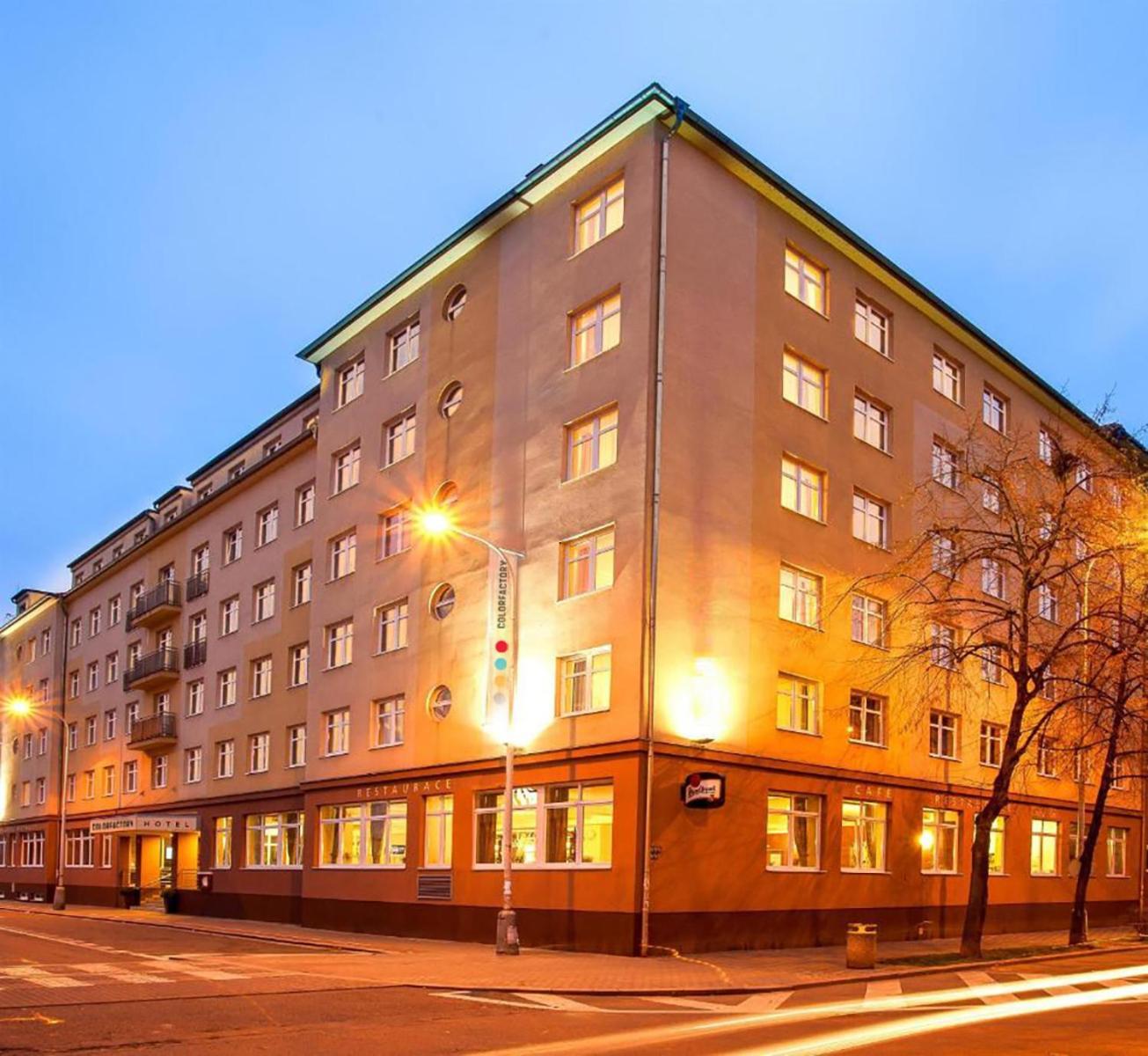 Colorfactory Spa Hotel - Czech Leading Hotels Praga Exterior foto